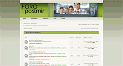 Desktop Screenshot of foropostmir.es